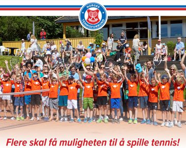Flere skal få mulighet til å spille tennis